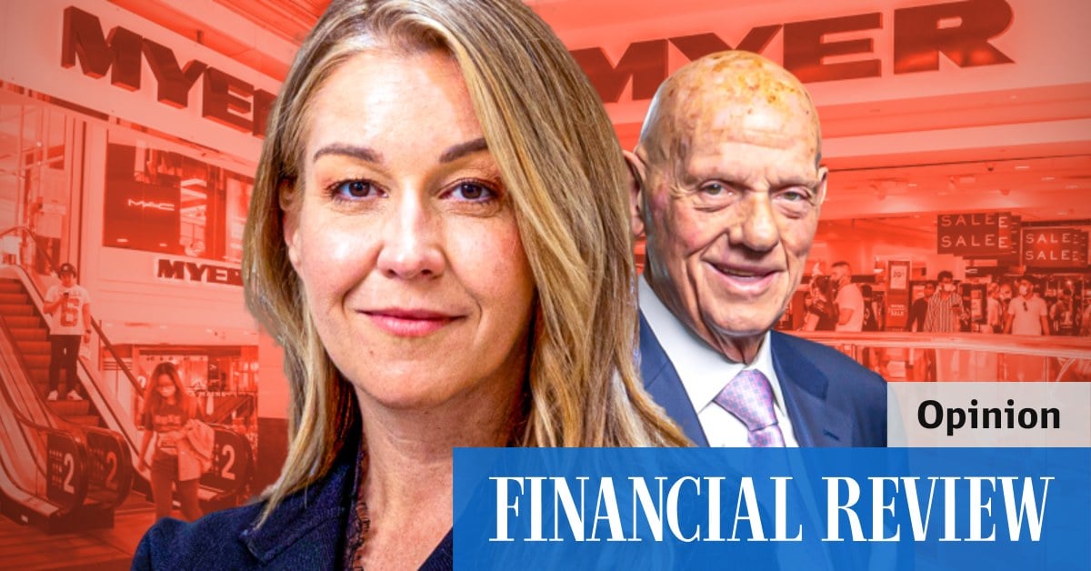 ASX MYR: Inside the reincarnation of Myer under Solomon Lew and Olivia Wirth