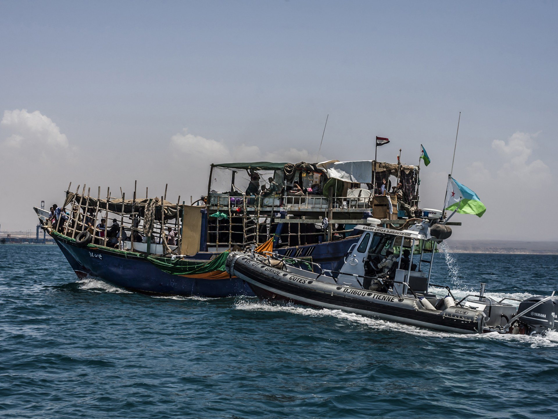 At least 45 dead, dozens missing as boats sink off coast of Djibouti