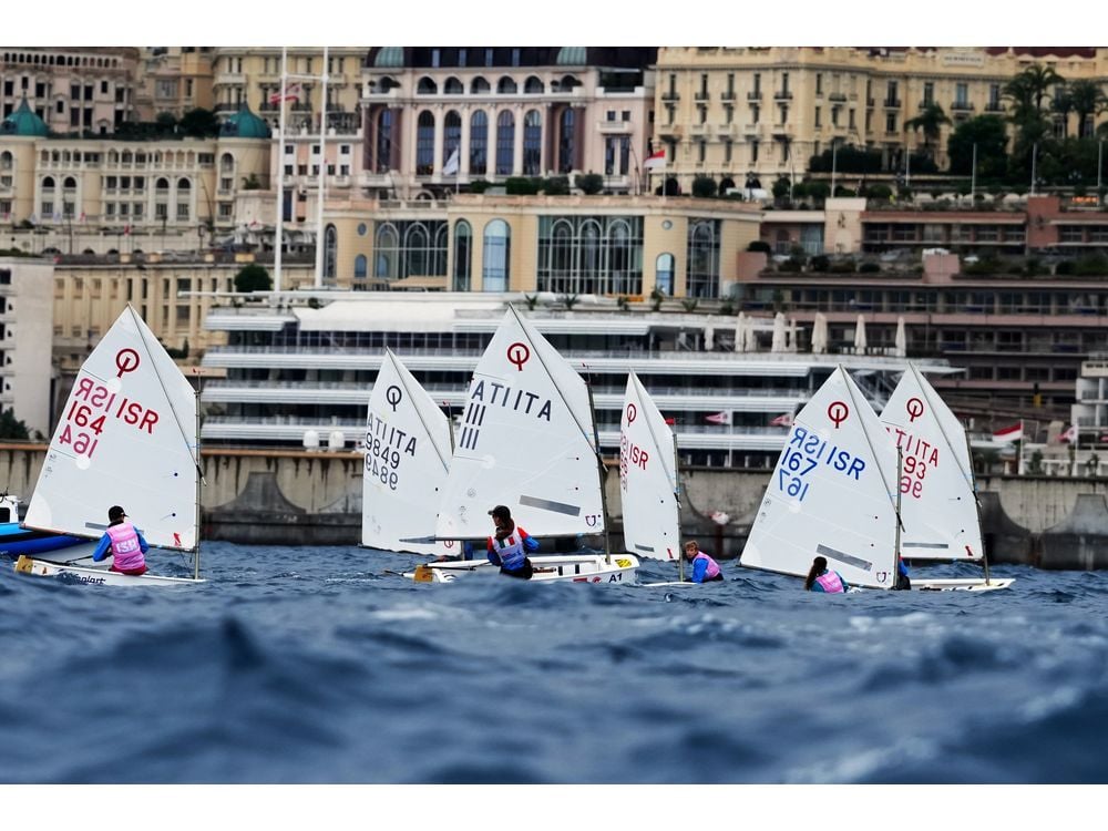 At the Yacht Club de Monaco high-level competitors gather for the 2024 Optimist European Team Racing Championship