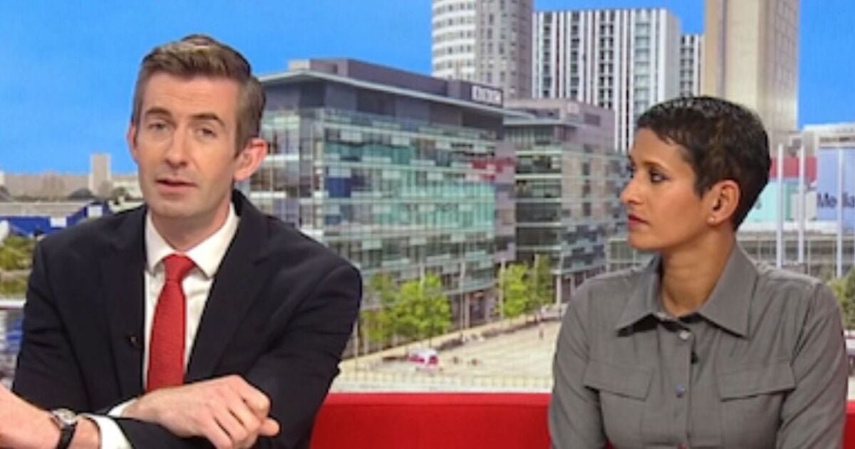 BBC Breakfast's Naga Munchetty scolds co-star live on air after 'rubbish' swipe