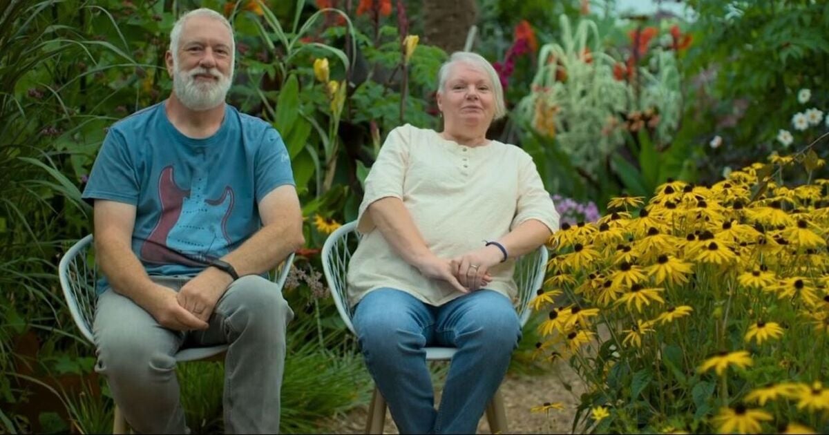 BBC Gardeners' World couple transformed bland bungalow garden into subtropical paradise