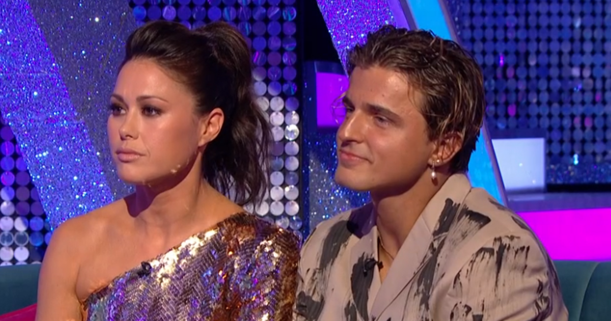 BBC Strictly's Sam Quek has near-wardrobe blunder live on It Takes Two