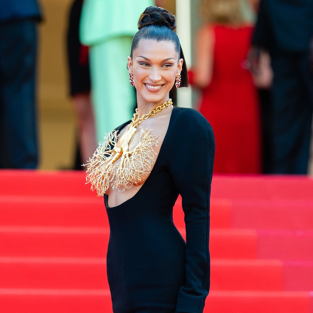  Bella Hadid's Riskiest Looks Include Catsuits and So Many Nude Dresses 