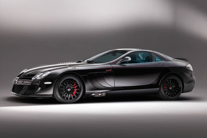 Bespoke Fire Black Mercedes-Benz SLR 'McLaren Edition' Surfaces for Auction