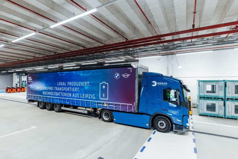 BMW Is Using Electric Trucks To Transport Batteries For EVs