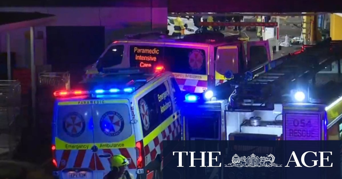 Boy, 16, fighting for life after crashing into hospital car park in Sydney's south