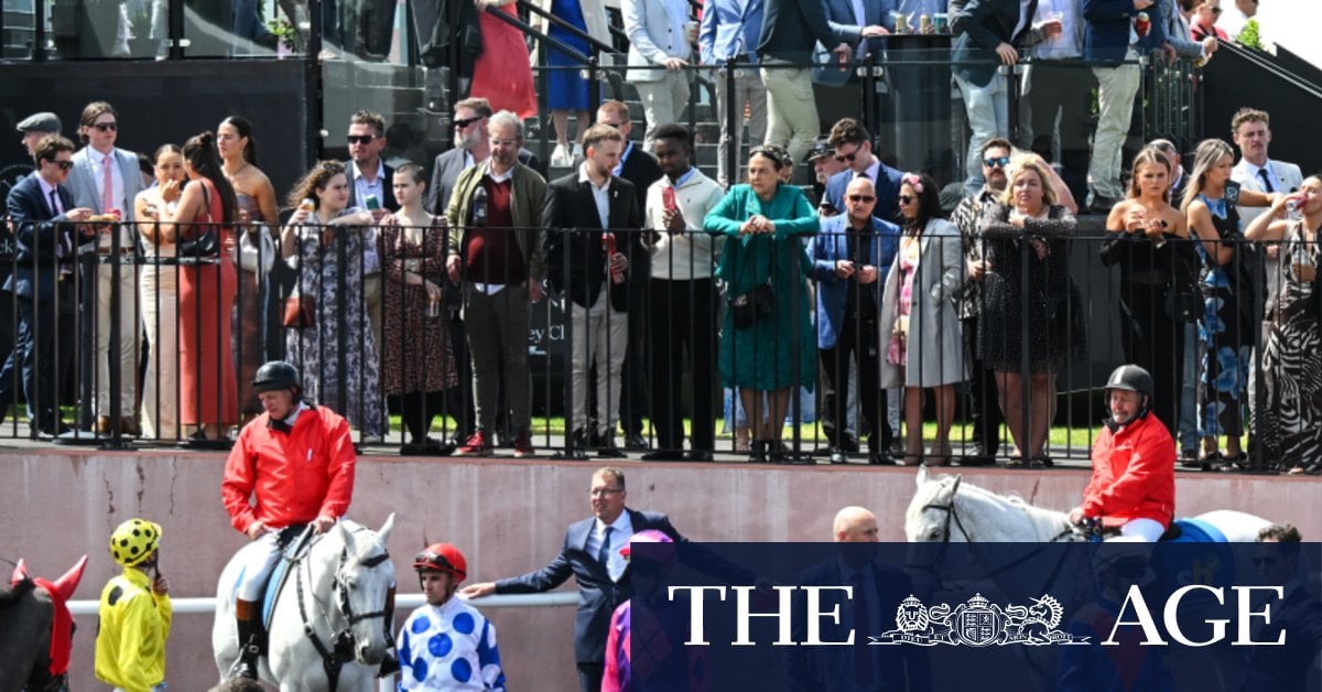 Bravado, fashion and protesters on show at the Caulfield Cup