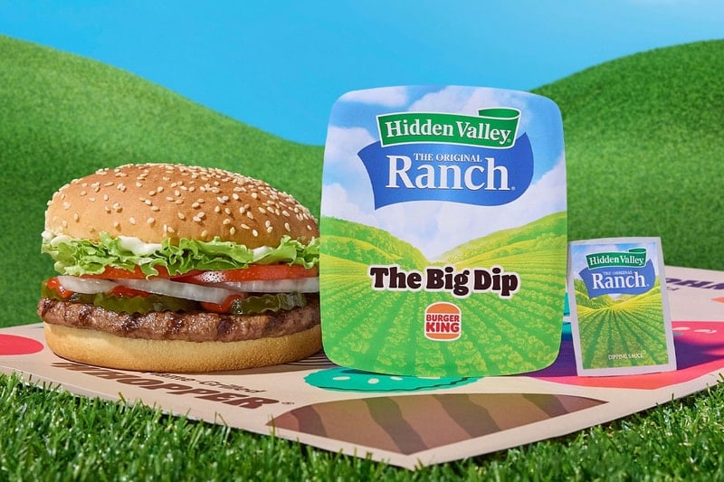 Burger King Invites You To Dip Your Whopper in Ranch