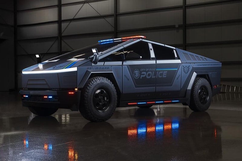 California Police Department Unveils First Tesla Cybertruck Patrol Car in the Nation