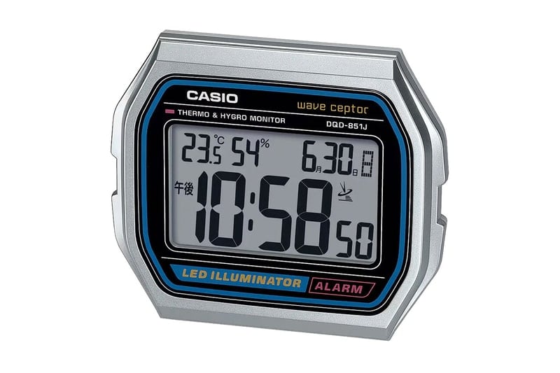 Casio Unveils Retro-Inspired Desk Clock DQD-851J-8JF