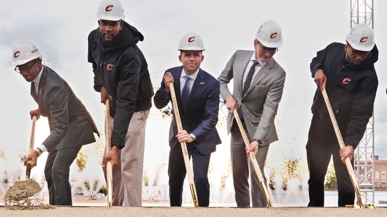 Cavaliers break ground on new training facility