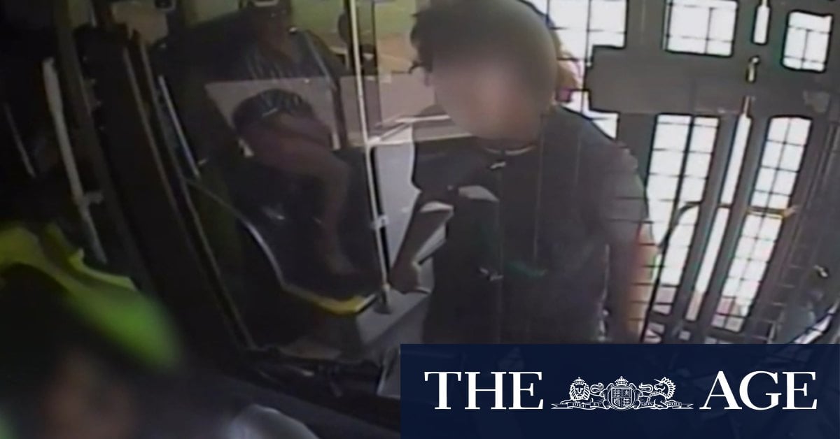 CCTV footage shows brutal attacks on Darwin bus drivers