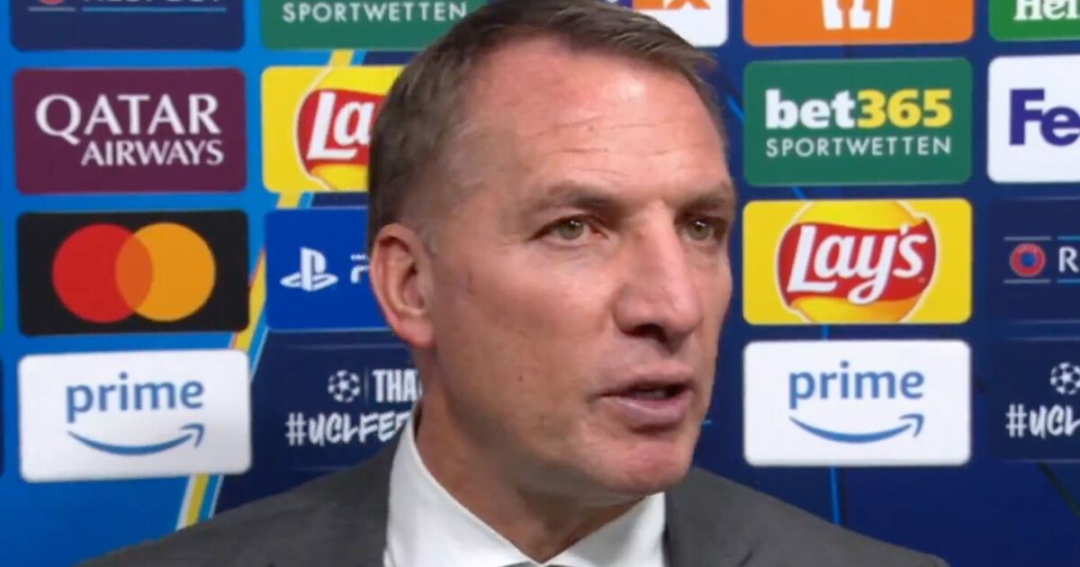 Celtic boss Brendan Rodgers gives stubborn interview after 7-1 Dortmund hammering