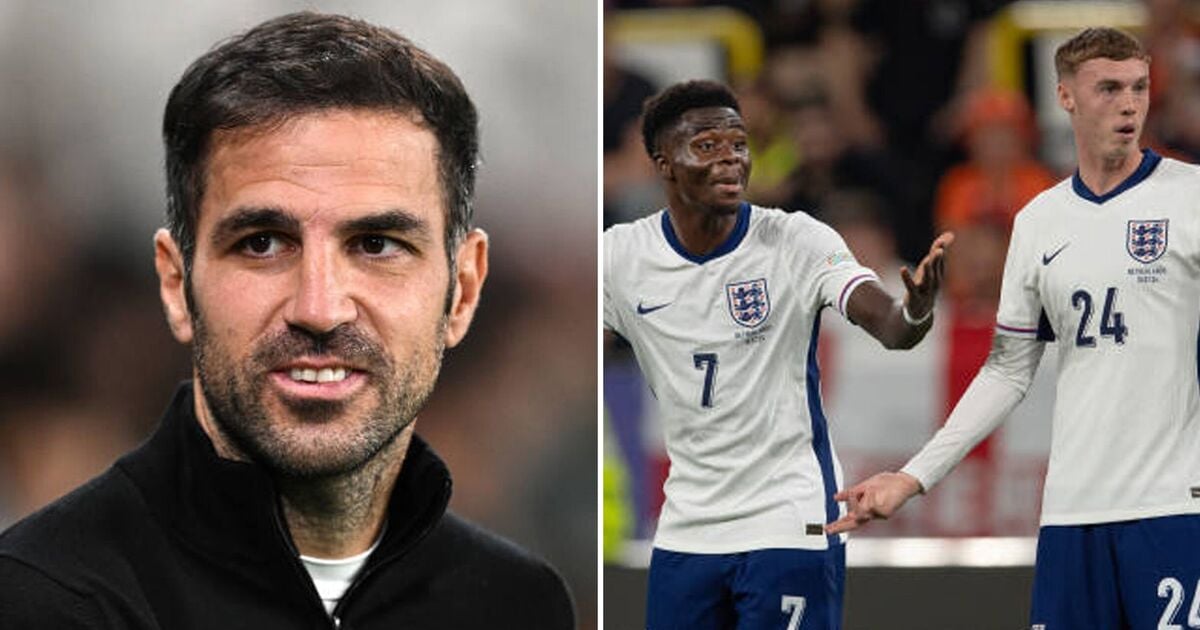 Cesc Fabregas blasts fake Cole Palmer and Bukayo Saka comments as he casts judgement