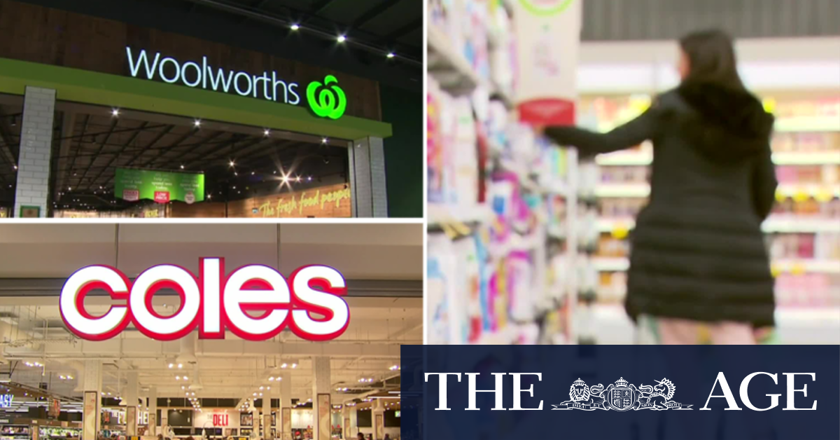 Consumer confidence in Coles and Woolworths drops