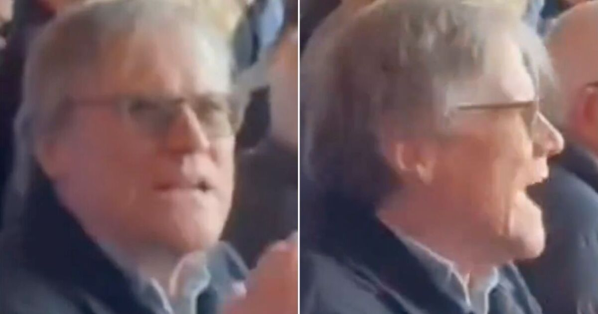 Coronation Street legend Roy Cropper captured singing X-rated chant at Prem match