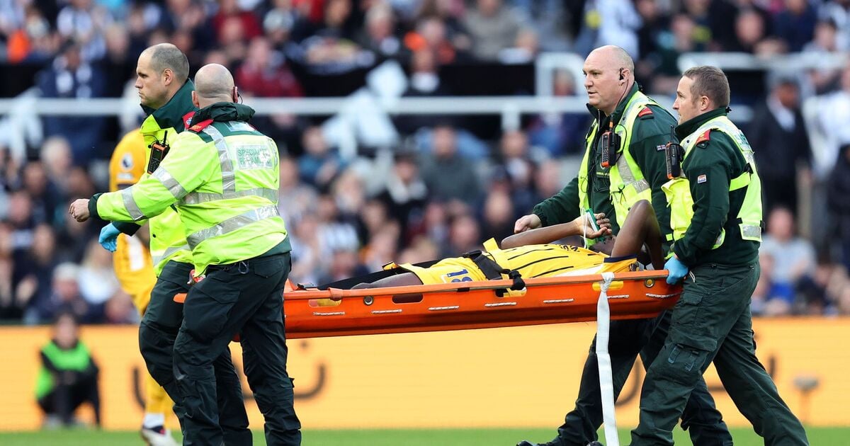 Danny Welbeck provides back injury update following A&E trip after being stretchered off