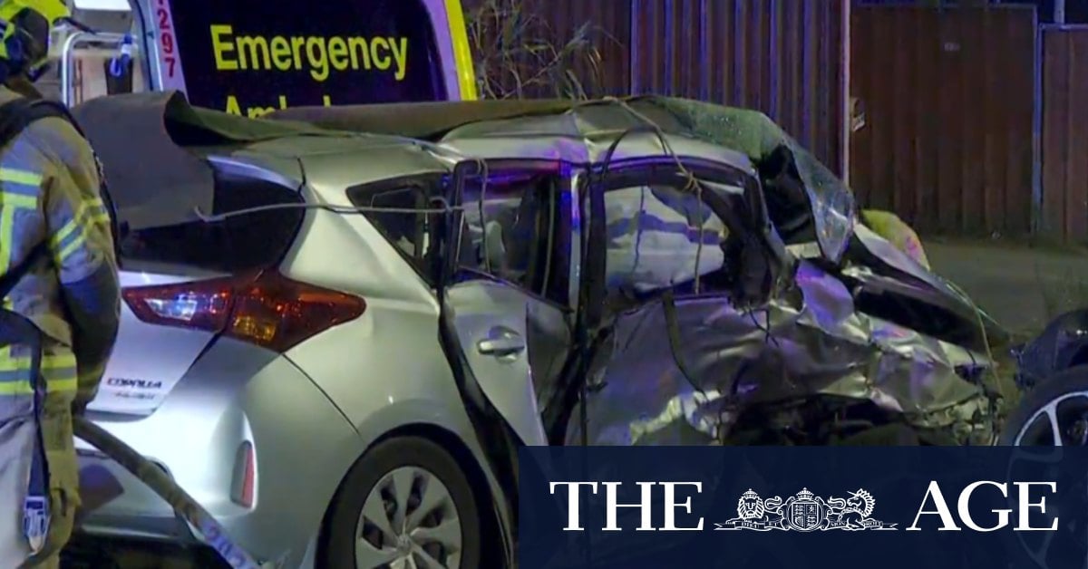 Disqualified driver arrested after man killed in Sydney car crash on way to work