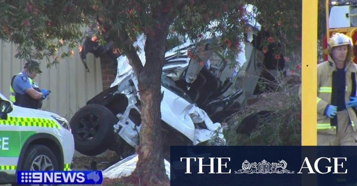 Driver charged after Perth crash leaves three dead, two fighting for life