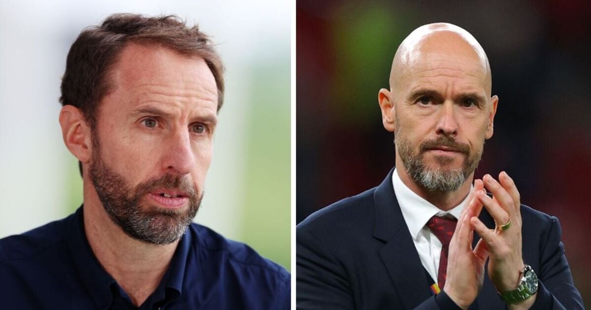 Erik ten Hag receives perfect gift from Gareth Southgate amid Man Utd manager circus