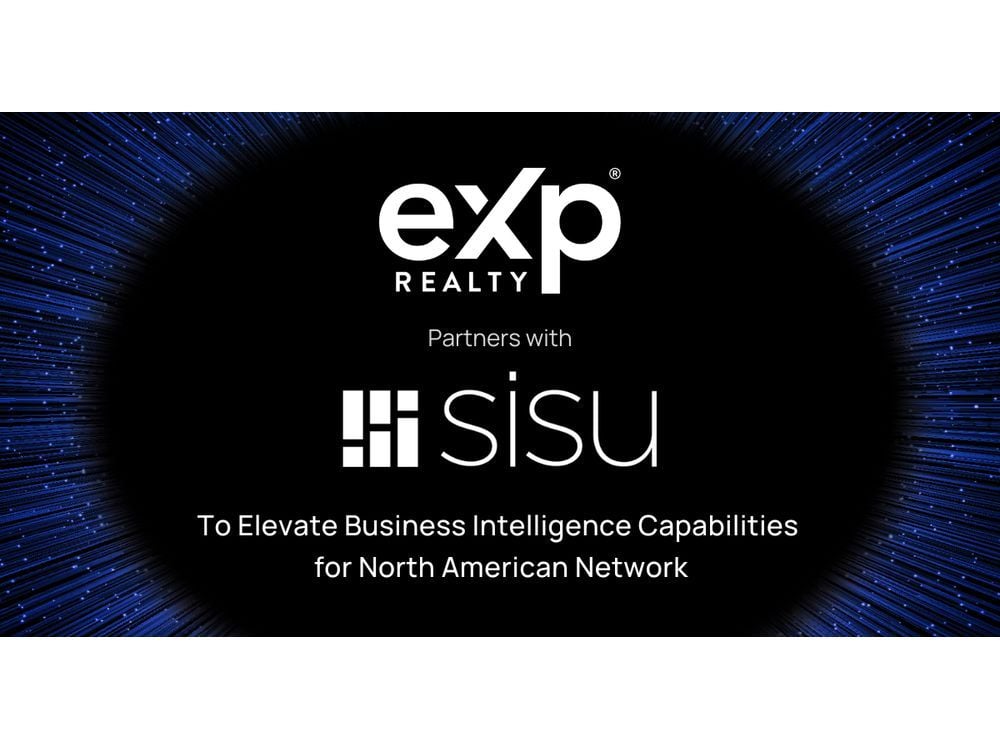 eXp Realty Partners With Sisu To Elevate Business Intelligence Capabilities for North American Network