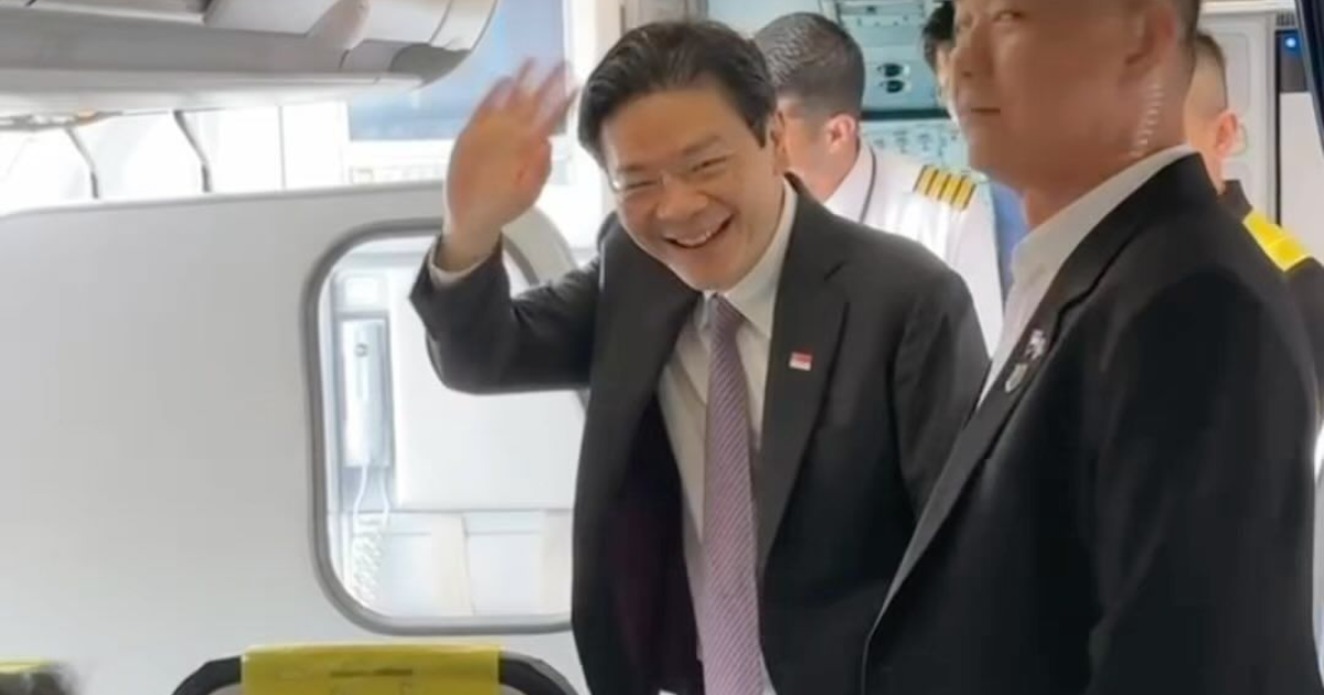 'Felt like home': PM Lawrence Wong receives cheers as he boards Scoot flight from Laos to Singapore