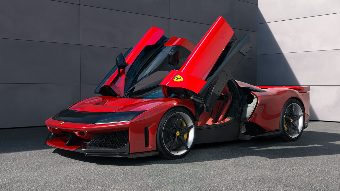 Ferrari Reveals The New 1,200HP V6 F80 Hypercar