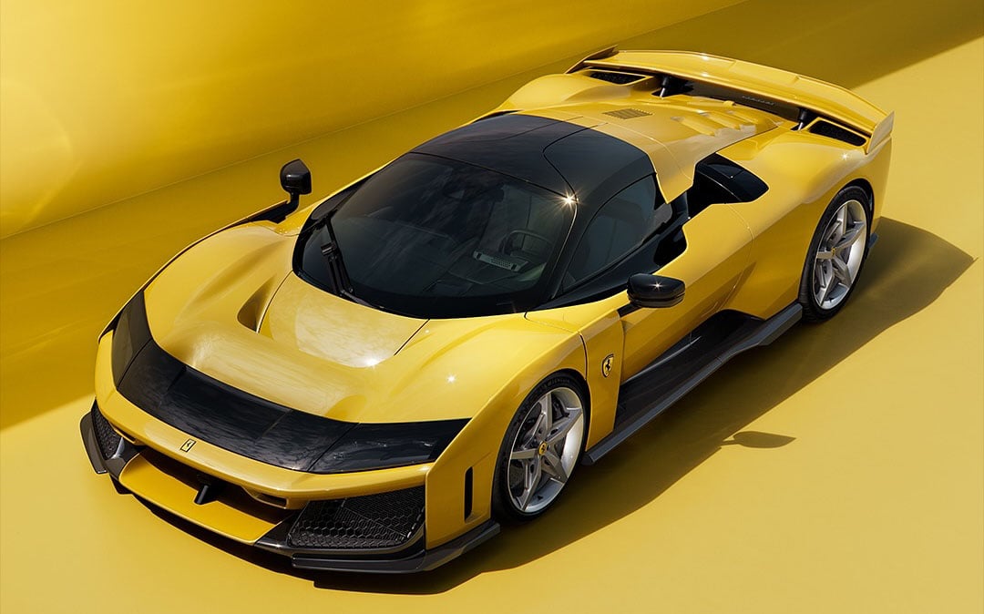 Ferrari Shows Off The New F80 In Yellow