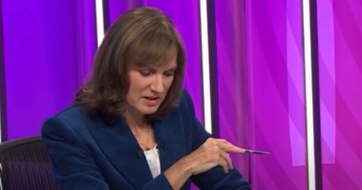 Fiona Bruce's infuriating BBC Question Time habit leaves fans making same demand