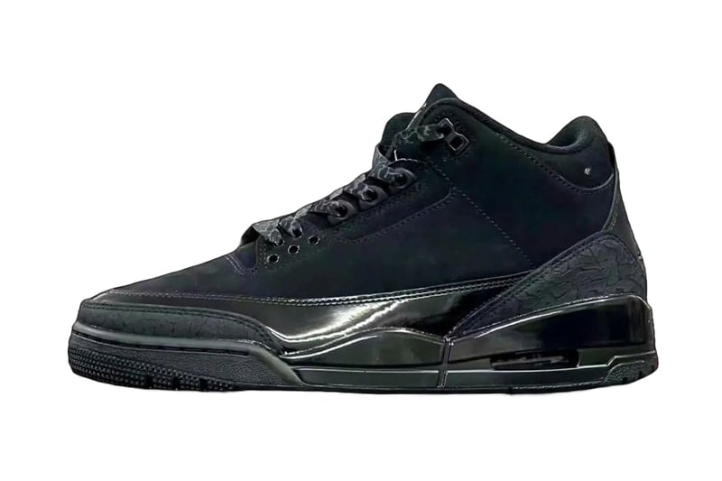 First Look at Next Year's Air Jordan 3 "Black Cat"