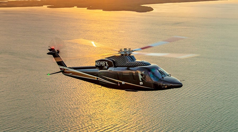 Flexjet Set To Display The Sikorsky S-76 Helicopter At Newport & Fort Lauderdale Boat Shows