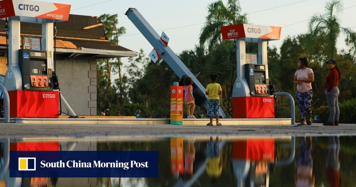 Floridians cleaning up from Hurricane Milton are hampered by fuel shortage