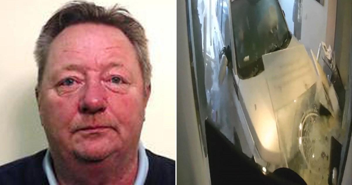 Former police officer tried killing ex and her mum by driving car into funeral home