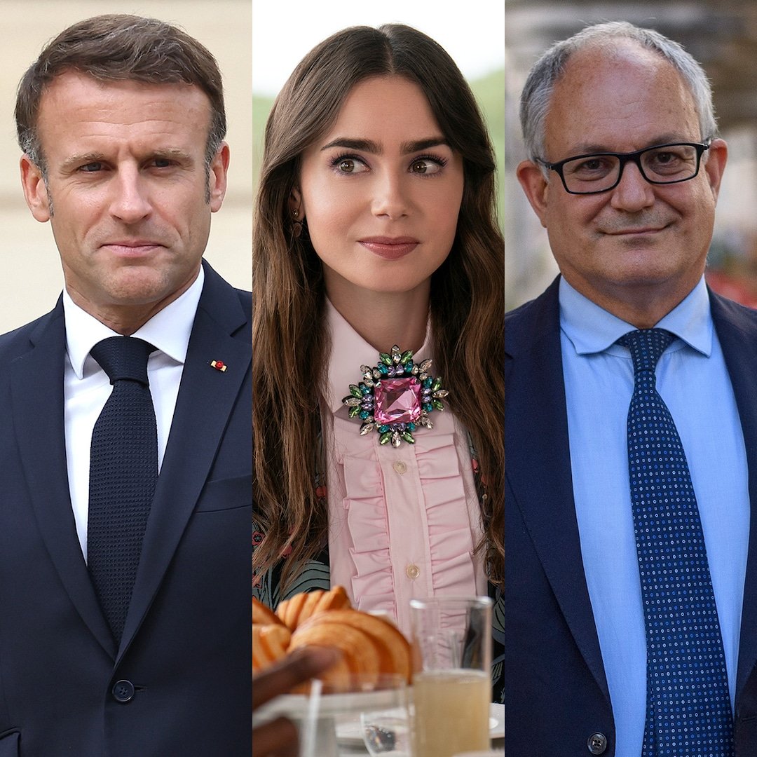  French President & the Mayor of Rome Are Fighting Over Emily in Paris 