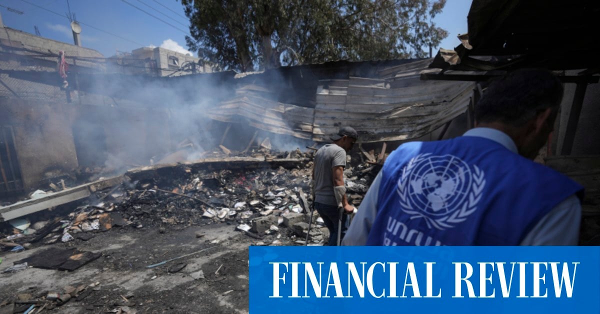 Gaza war: Israel bans UN aid agency UNRWA from operating in country