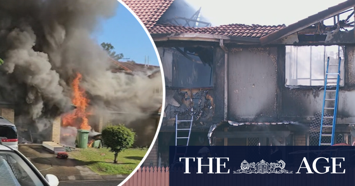 Girl eight killed and babysitter also feared dead in fire