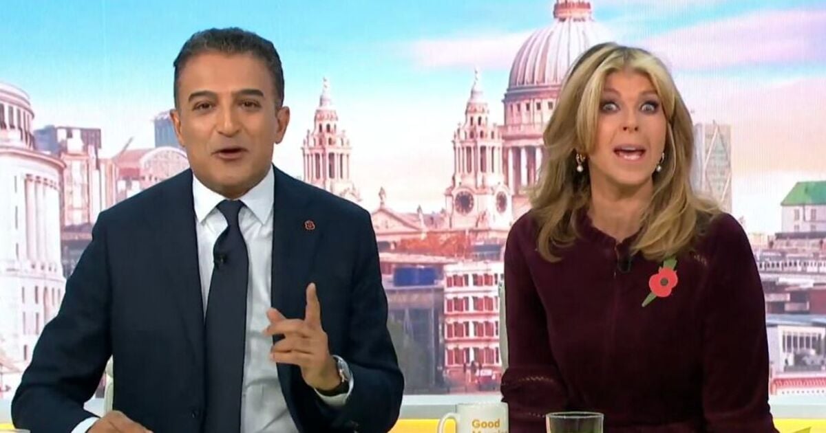 GMB's Kate Garraway and Adil Ray leave fans with same fear with worrying wardrobe change