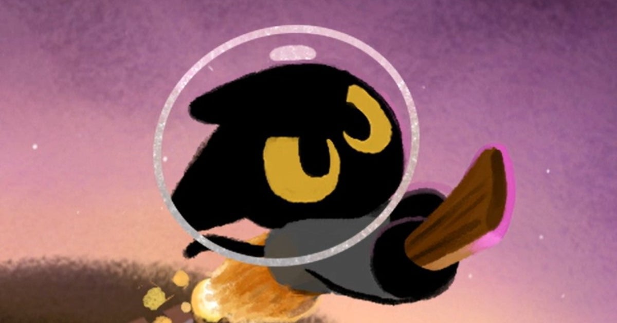 Google has a spooky mini-game with a witch cat where you draw spell runes