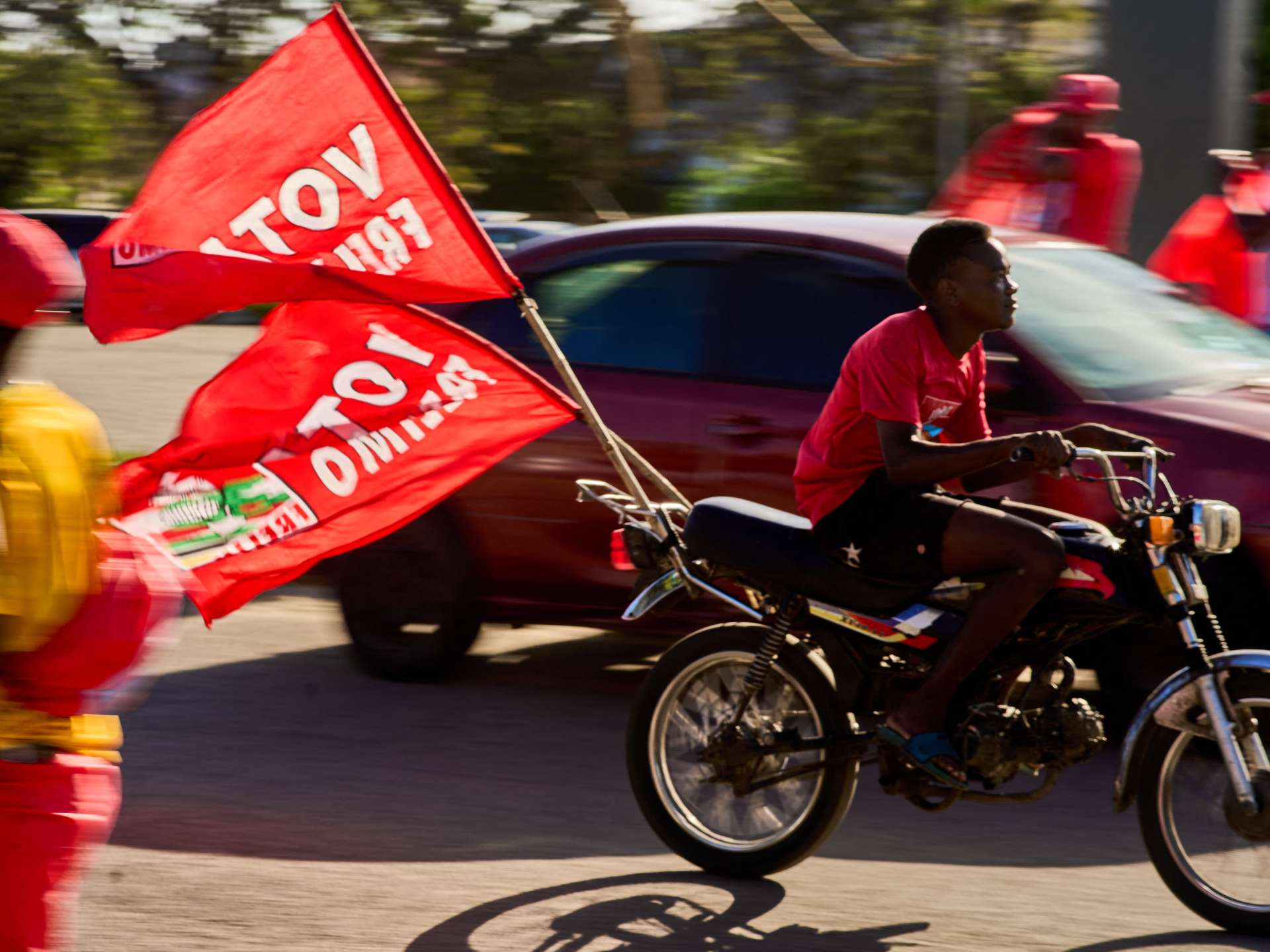 Gunmen kill two Mozambique opposition officials before election protests