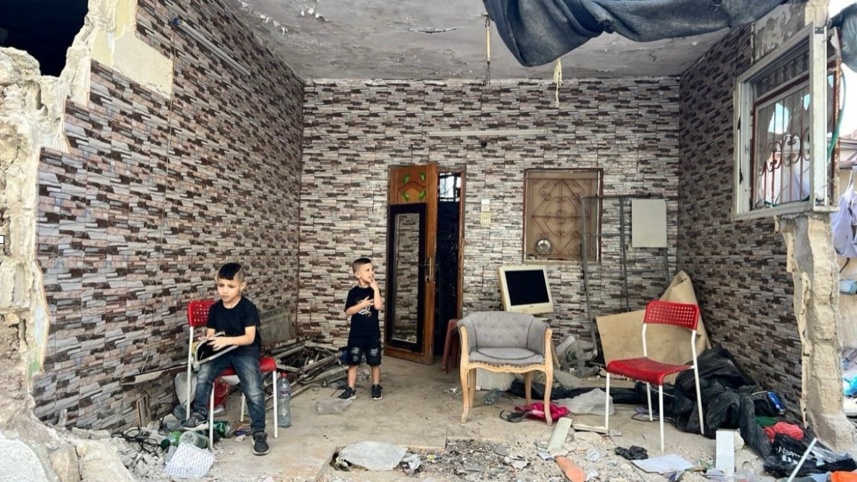 Half-life, half-house: Portrait of a Palestinian family after Israeli raids