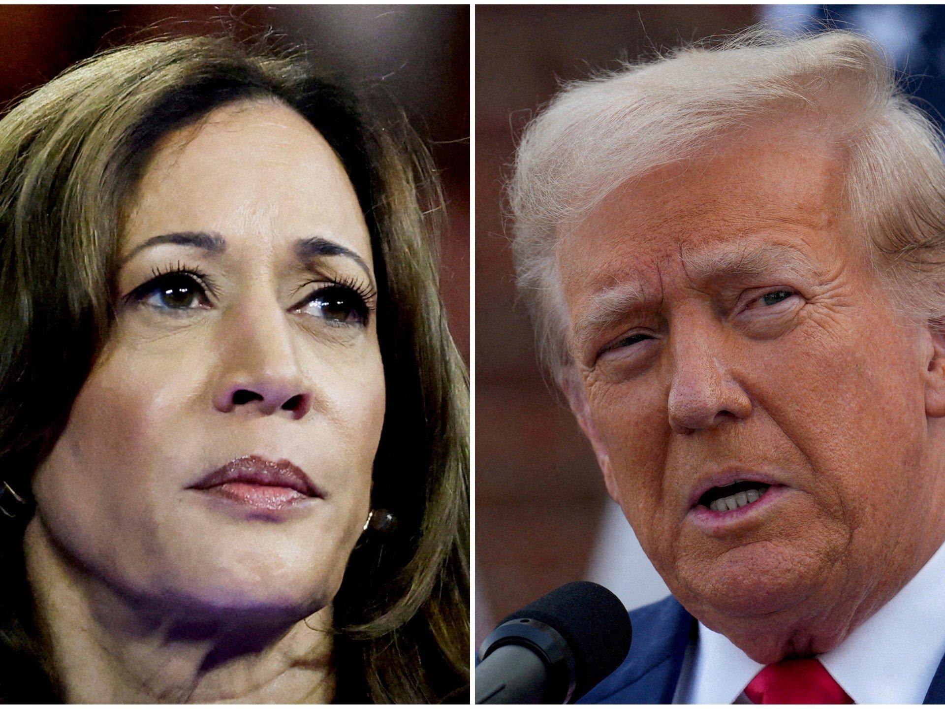 Harris losing ground to Trump in US presidential race, polls suggest