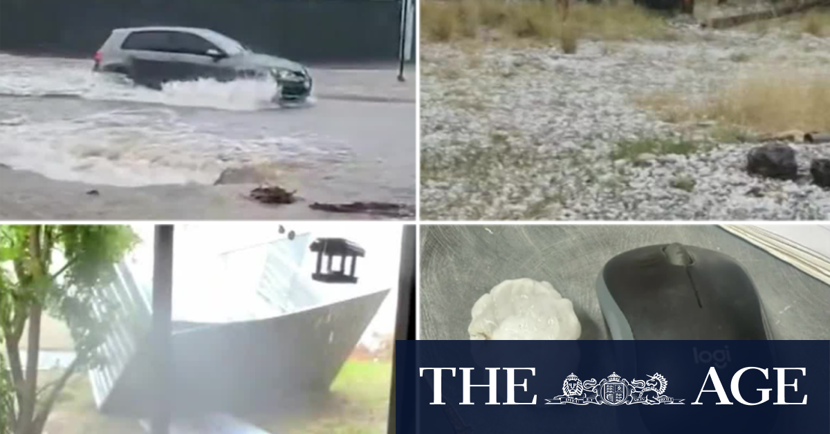 Heavy rain, hail pelt Queensland as severe weather continues