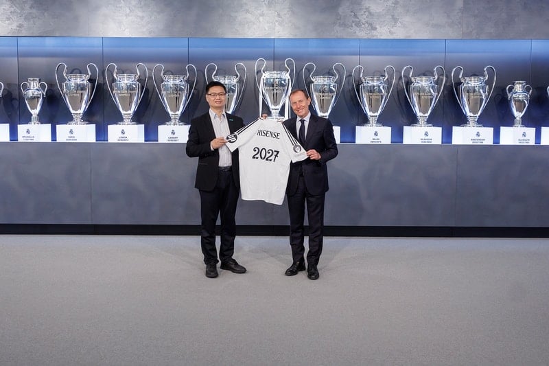 Hisense To Elevate the Fan Experience As Official Sponsor of Real Madrid