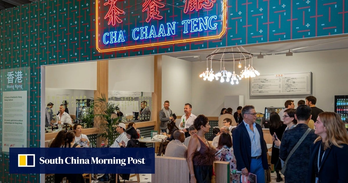 Hong Kong cha chaan teng delights Paris with milk tea, char siu during Art Basel show