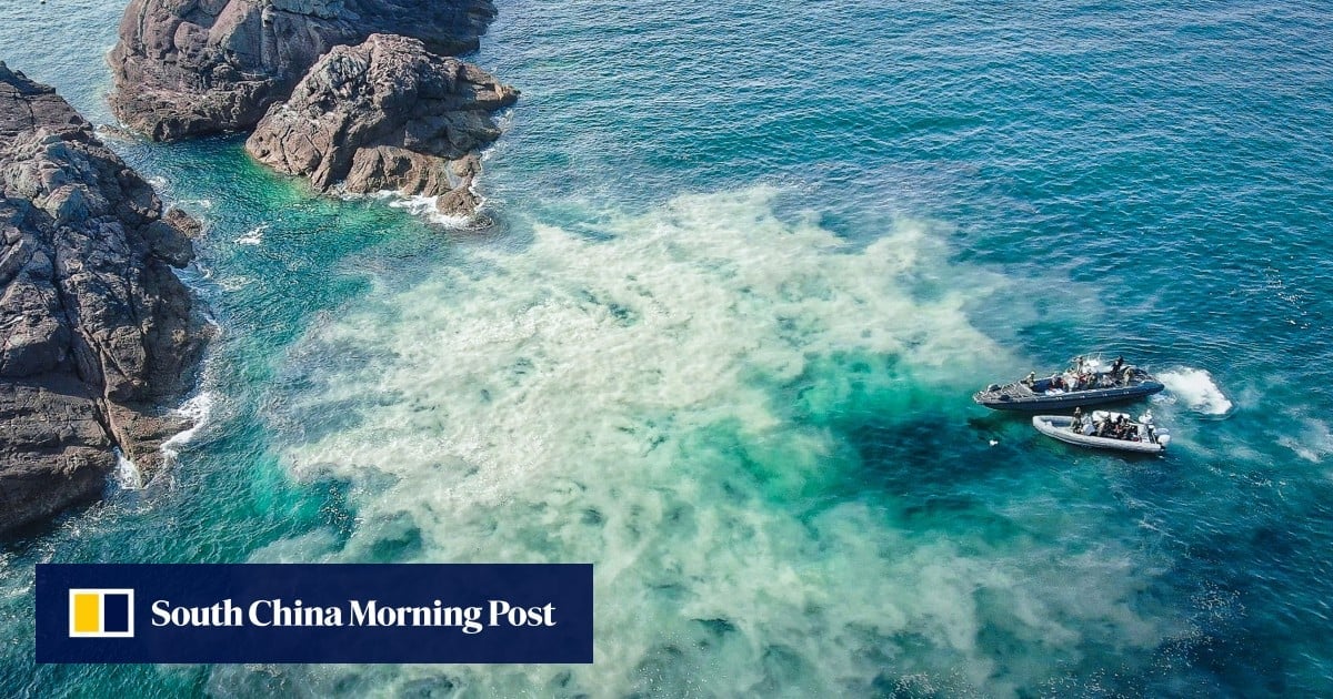 Hong Kong police blow up WWII Japanese bomb found in waters off eastern New Territories