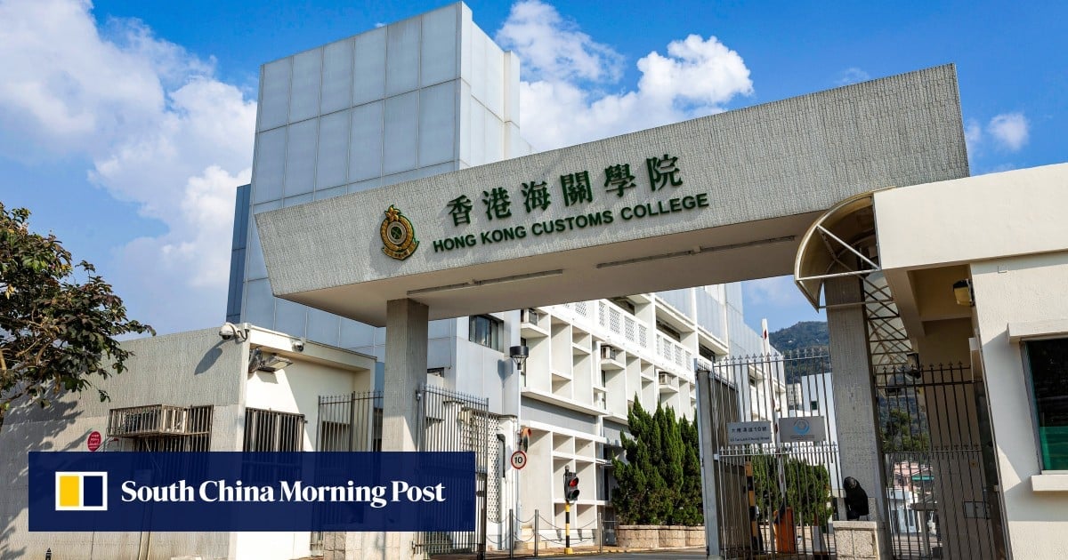 Hong Kong police probe throwing of concrete block that struck, injured customs officers