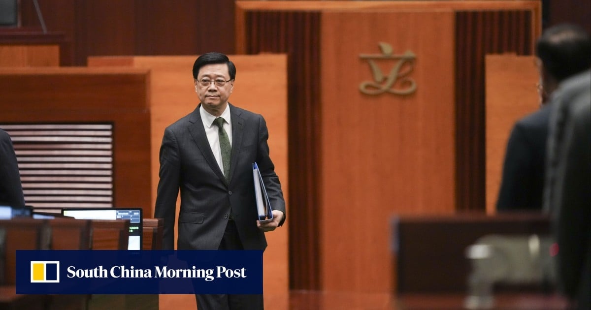 Hong Kong policy address: John Lee woos global capital with tax incentives, scheme enhancements