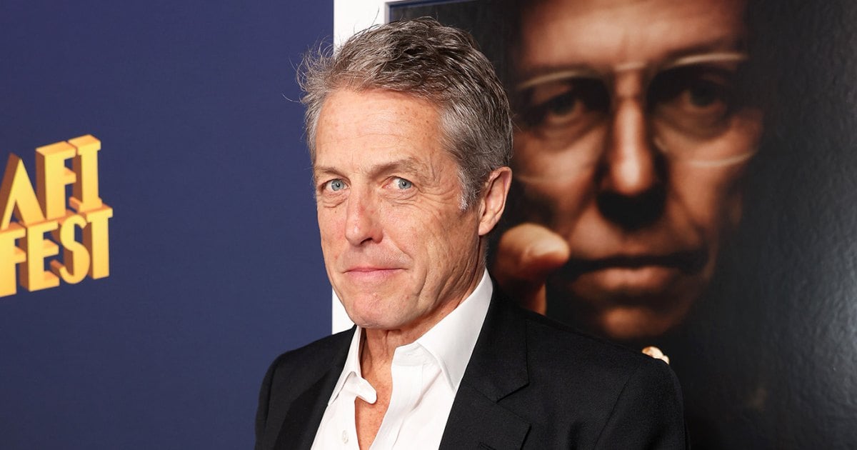 Hugh Grant Jokes About His 1995 Lewd Conduct Arrest at Premiere