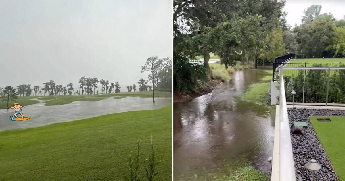 Ian Poulter shares impact of Hurricane Milton as golfer's Florida home caught in chaos