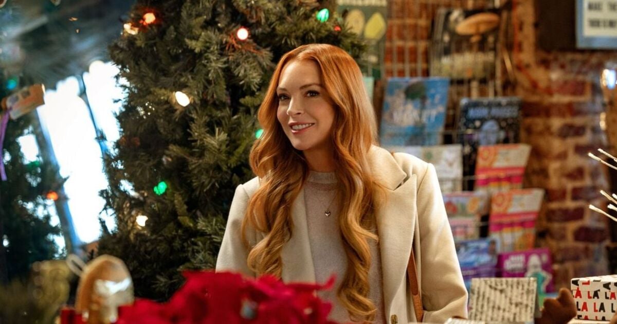 Inside Lindsay Lohan's new Netflix Christmas movie as she reunites with Mean Girls co-star